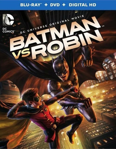Blu-ray + Dvd Batman Vs Robin