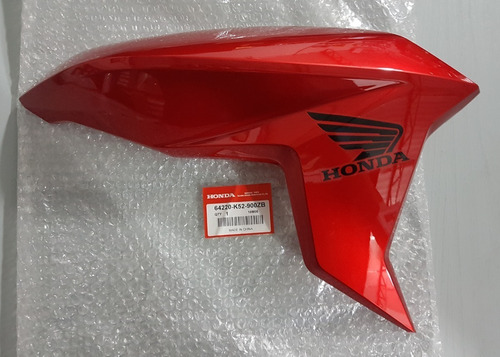Cacha Tanque Derecho Rojo Honda Cb 125 Twister Orig Genamax