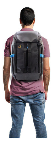 Mochila Backpack Skypeak De Gimnasio De 17 Tamaño Extra Gra Color Gris Oscuro