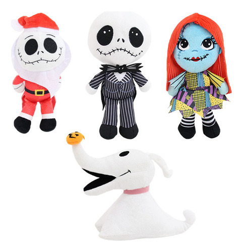 Muñecas Navideñas De Halloween Jack Doll Lisa White Dog R