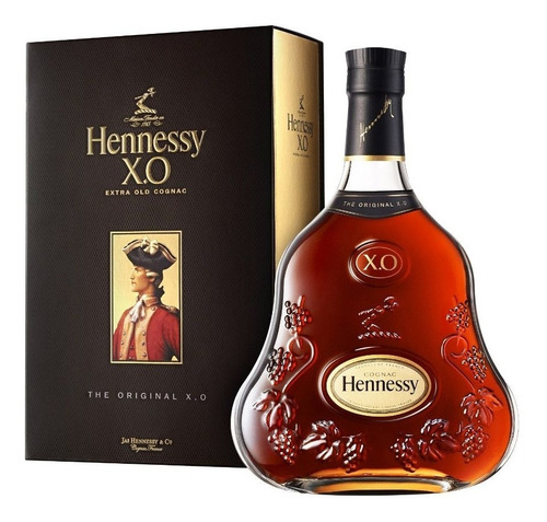 Licor Cognac Hennessy X.o Con Estuche Frances