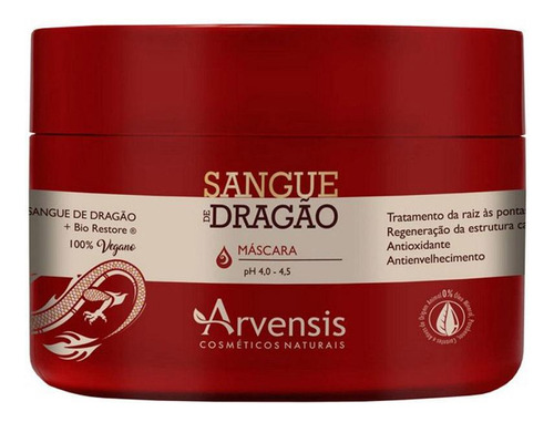 Arvensis Máscara Vegana Sangue De Dragão  250g