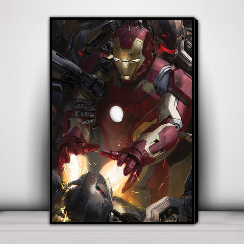 Cuadro Decorativo Avengers Ironman C1114