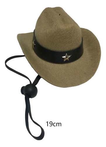 Sombrero De Vaquero Para Perros, Sombrero De Vaquero , Caqui