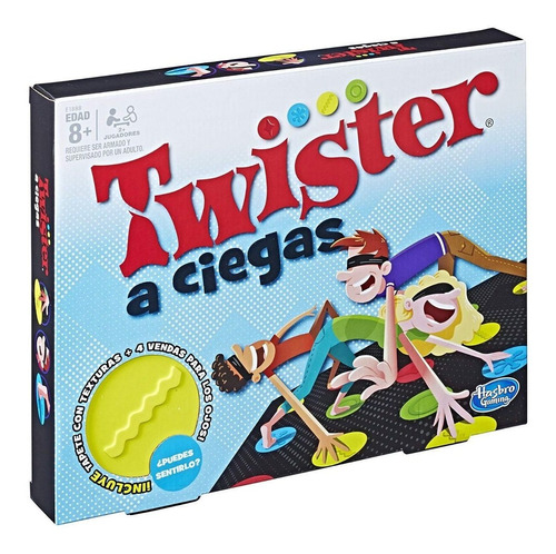 Juego De Mesa Twister A Ciegas Hasbro Niños Y Adultos 2018