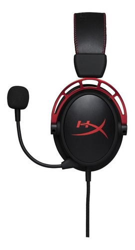 Imagen 3 de 3 de Audífonos gamer HyperX Cloud Alpha HX-HSCA black y red