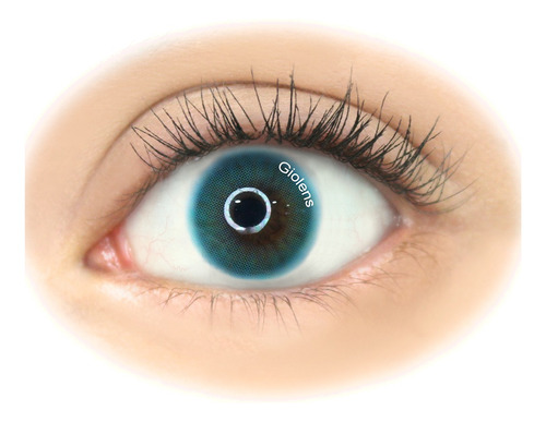 Pupilentes De Color Giolens Marbella Blue