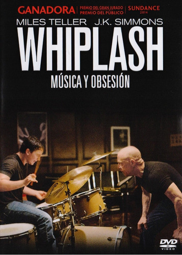 Whiplash Musica Y Obsesion Miles Teller Pelicula Dvd