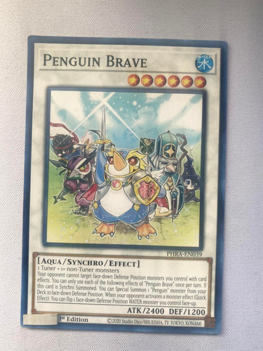 Penguin Brave Comun Yugioh