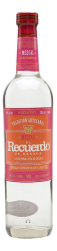 Mezcal Recuerdo De Oaxaca Blanco Joven 750 Ml