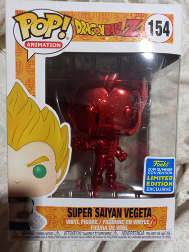 Funko Vegeta Exclusivo De Convencion 2019 San Diego Comiccom