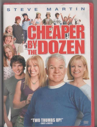 Cheaper By The Dozen. Dvd Película Original Usado. Qqa.
