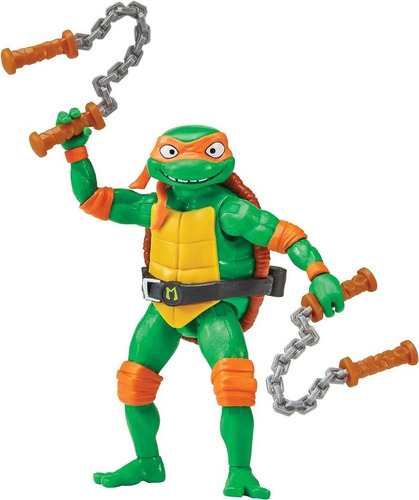 Muñeco Articulado Tortuga Ninja Con Accesorios Original