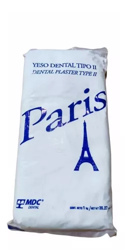 Yeso Tipo Paris Para Moldes Esculturas Bolsa 1 Kg