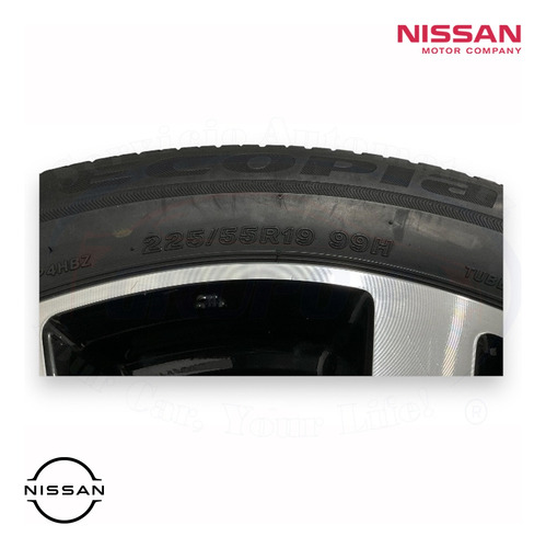 Juego 4 Rines 19 C/ Llantas Nissan X-trail 2018 Al 2022 Orig (Usado)