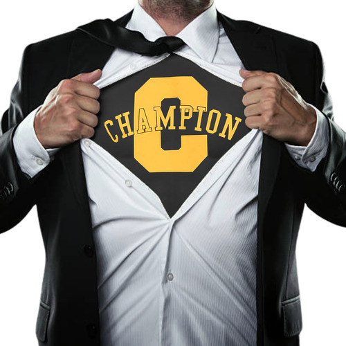 Playera Champion College Hombre Cuello Redondo Manga Corta