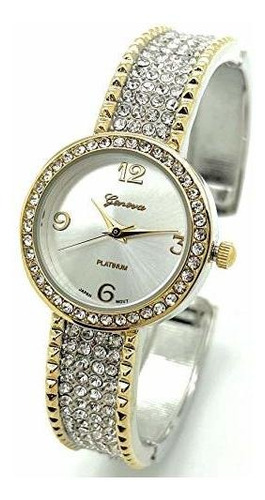 Reloj De Pulsera Elegante Con Diamantes De Imitación
