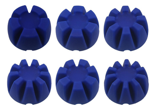 6 Piezas De Modelos De Silicona Con Base De Flores Para
