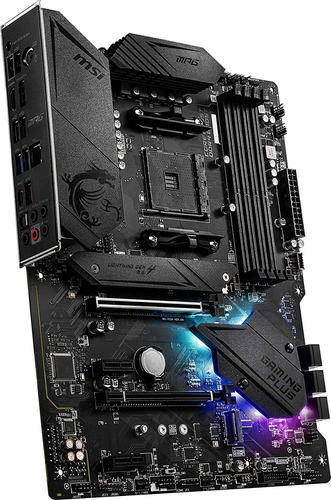 Tarjeta Madre Msi Mpg B550 Gaming Plus Usb 3.2 Ddr4 Negro Negro