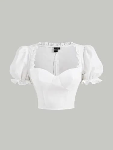 Blusas cortas lindas sale