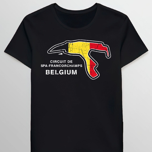 Remera Circuit De Spa Francorchamps Formula 1 138