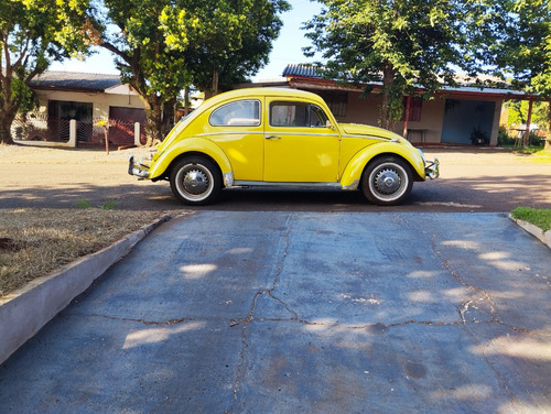 Fusca 1960 Amarelo Relíquia