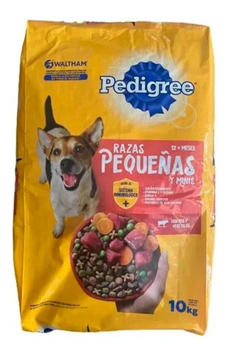 Alimento Para Perro Pedigree Razas Pequeñas 10 Kg Msi6