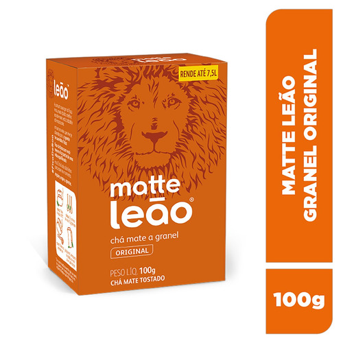 Chá Matte Leão mate original em ervas 100 g