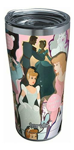 Tervis Disney  Vaso Aislado De Cenicienta, 20 Oz 