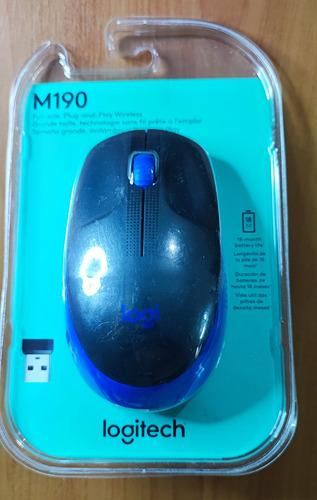 Mouse Logitech M190 Inalámbrico