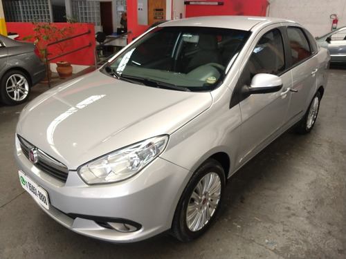Grand Siena Essence 1.6 Flex 16v 2015 Prata Completo Veja!!