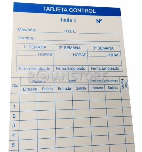 Tarjetas Control Entrada Y Salida Para Reloj Control