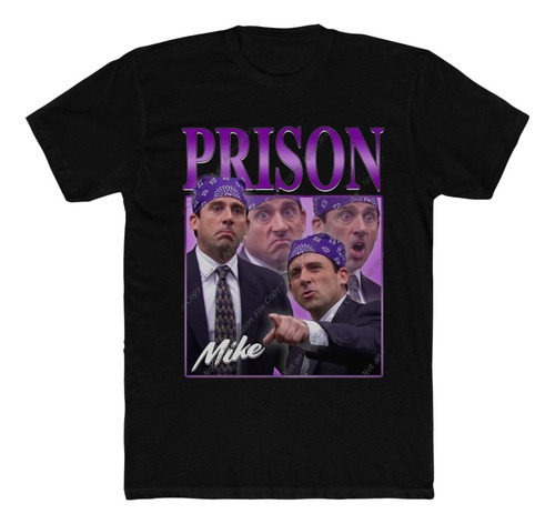 Playera Prision Mike The Office Michael Scott Cover Bootleg 