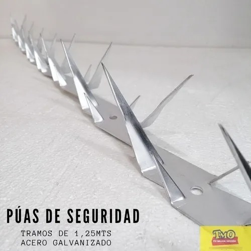  Cercado Tramos De Puas De 1.25 Mtrs Galvanizada 