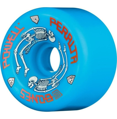 Rodas Powell Peralta G-bones 64mm 97a - Azul Pronta Entrega