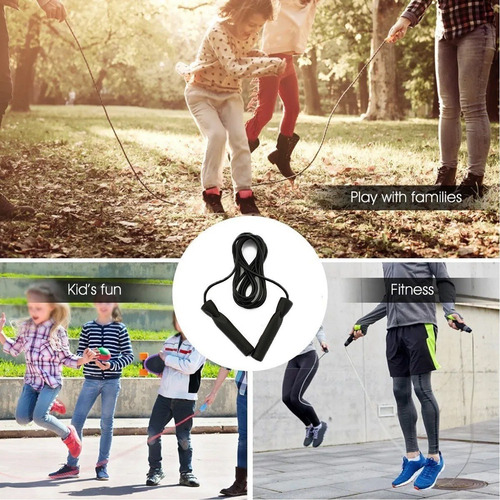 Imagen 4 de 4 de Cuerda Para Saltar Cardio Deporte Velocidad