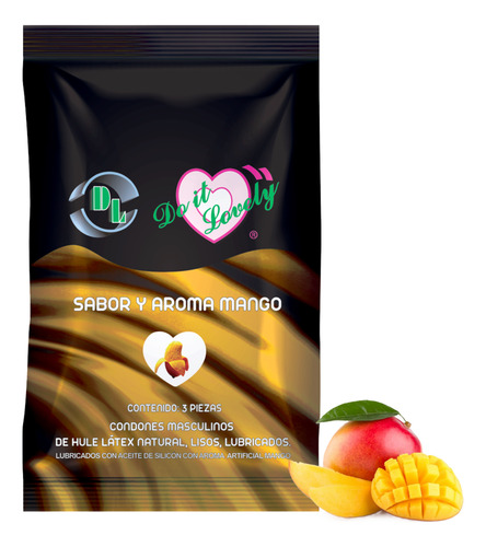 Condon Con Sabor Y Aroma Caja Con 12 Bolsas Con 3pzs C/u