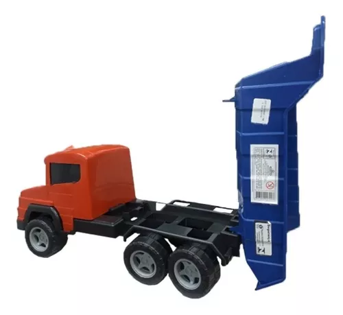 Carrinho Caminhão Caçamba Brinquedo Grande Super Truck 58cm