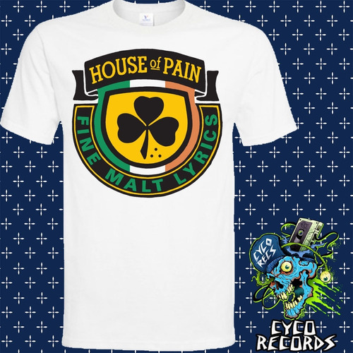 House Of Pain Logo - Blanca - Otros - Polera- Cyco Records