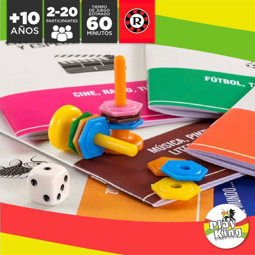 Imagen 10 de 11 de Carrera De Mente Aniversario Juego De Mesa Familiar Ruibal