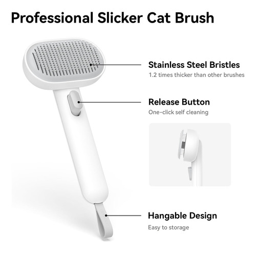 Aumuca Cepillo Para Gatos Para Mudarse, Cepillos Para Gatos