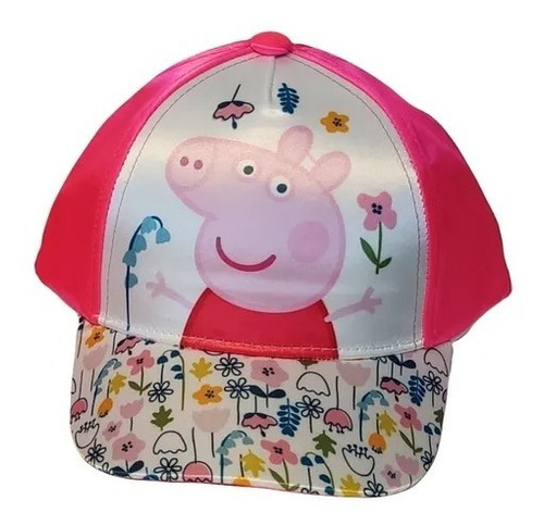 Gorro Gorra Con Visera Infantil Peppa Pig Licencia Oficial