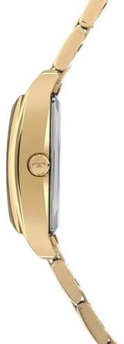 Relógio Technos Feminino Mini Dourado - 2035mxp/1p Bisel Preto