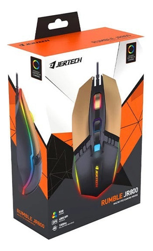 Mouse P/computador Mouse Gaming Marca Jertech Cable Trenzado