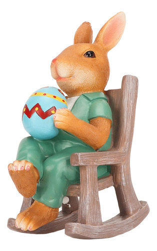 G Mecedora Con Forma De Huevo De Pascua Con Forma De Conejo