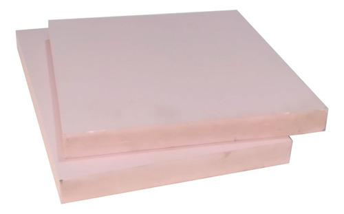 Pvc Expandido Branco 50 X 50 Cm Chapa 15mm