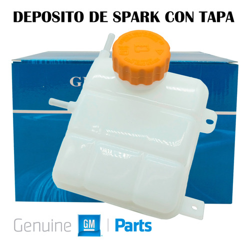 Envase Deposito Reservorio Agua Chevrolet Spark Con Tapa