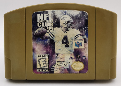 Nfl Quarterback Club 99 N64 Nintendo 64 * R G Gallery