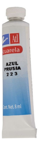 Pintura Watercolor Atl Acuarela Tubo T-3 8ml #223 AZUL PRUSIA