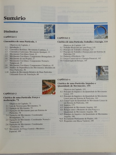 Livro Mecânica Dinâmica R.c Hibbeler 8ªedição Ed.ltc C968 (Usado)